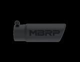 MBRP performance muffler T304 stainless steel black coated carbon fiber tip T5115BLK 3 inch inlet/outlet