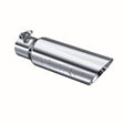MBRP performance muffler T304 stainless steel black coated carbon fiber tip T5106 3 inch inlet 2 inch outlet