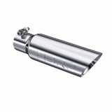MBRP performance muffler T304 stainless steel black coated carbon fiber tip T5106 3 inch inlet 2 inch outlet