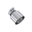 MBRP performance muffler T304 stainless steel black coated carbon fiber tip T5180 5 inch inlet 3 inch outlet