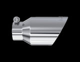 MBRP performance muffler T304 stainless steel black coated carbon fiber tip T5123 4 inch inlet 2 inch outlet