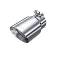 MBRP performance muffler T304 stainless steel black coated carbon fiber tip T5122 4 inch inlet 3 inch outlet