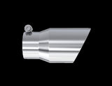 MBRP performance muffler T304 stainless steel black coated carbon fiber tip T5122 4 inch inlet 3 inch outlet