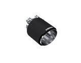 MBRP performance muffler T304 stainless steel black coated carbon fiber tip T5183CF 4 inch inlet 3 inch outlet