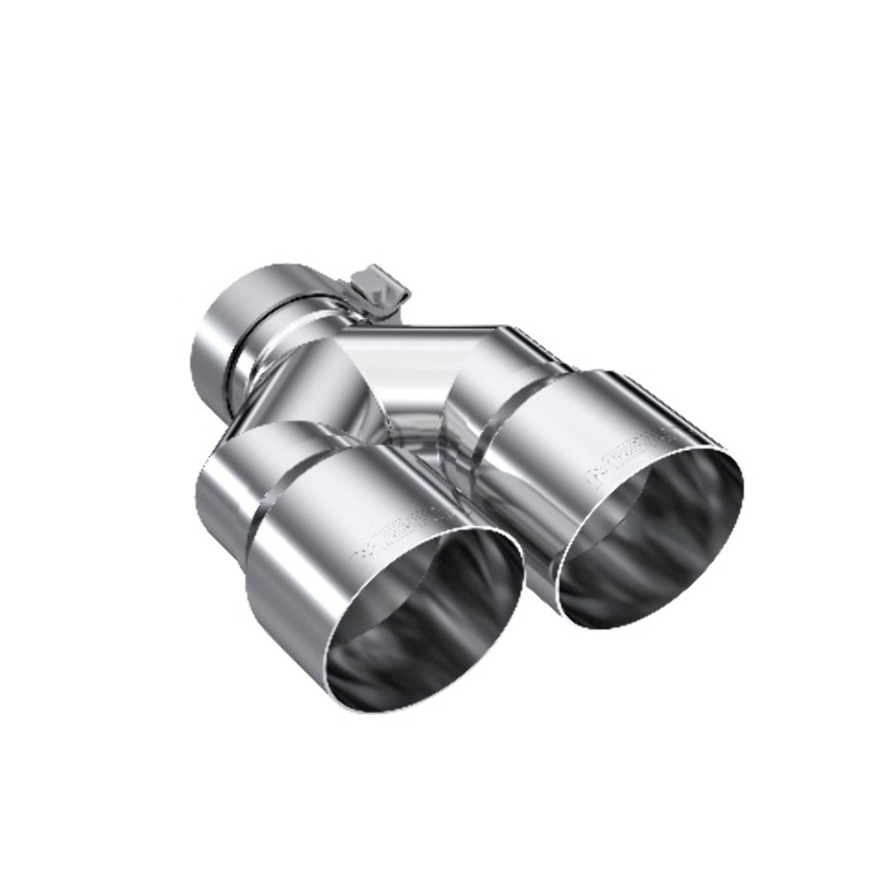 MBRP performance muffler T304 stainless steel black coated carbon fiber tip T5183 4 inch inlet 3 inch outlet