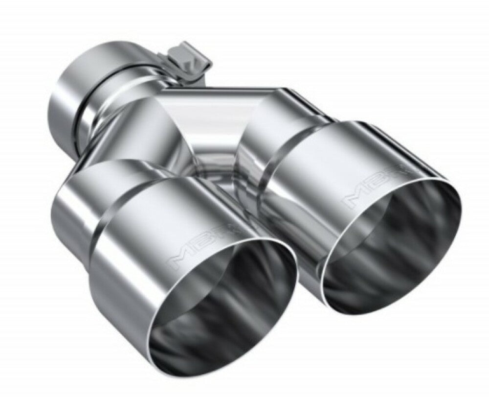 MBRP performance muffler T304 stainless steel black coated carbon fiber tip T5183 4 inch inlet 3 inch outlet