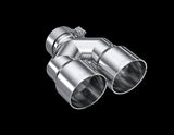 MBRP performance muffler T304 stainless steel black coated carbon fiber tip T5183 4 inch inlet 3 inch outlet