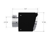 t Tip; 5" OD Out; 2.5" ID; 6.5" Length; Angle Cut; Dual Wall; Carbon Fiber-T5190CF MBRP Exhaust