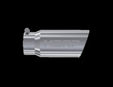 MBRP performance muffler T304 stainless steel black coated carbon fiber tip T5052 5 inch inlet 4 inch outlet