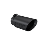 MBRP performance muffler T304 stainless steel black coated carbon fiber tip T5053BLK 5 inch inlet 4 inch outlet