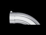 MBRP performance muffler T304 stainless steel black coated carbon fiber tip T5085 5 inch inlet/outlet