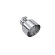 MBRP performance muffler T304 stainless steel black coated carbon fiber tip T5190 5 inch inlet/outlet