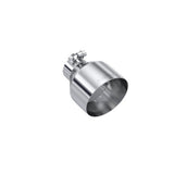 MBRP performance muffler T304 stainless steel black coated carbon fiber tip T5190 5 inch inlet/outlet