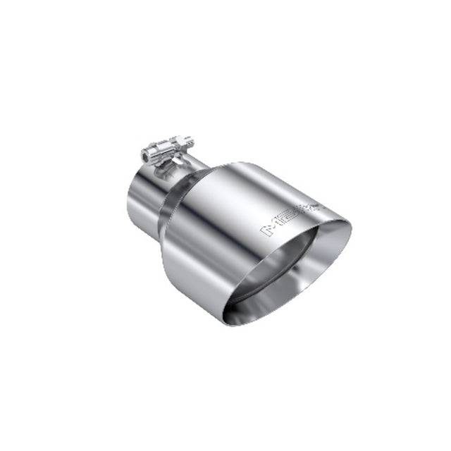 MBRP performance muffler T304 stainless steel black coated carbon fiber tip T5187 5 inch inlet 3 inch outlet
