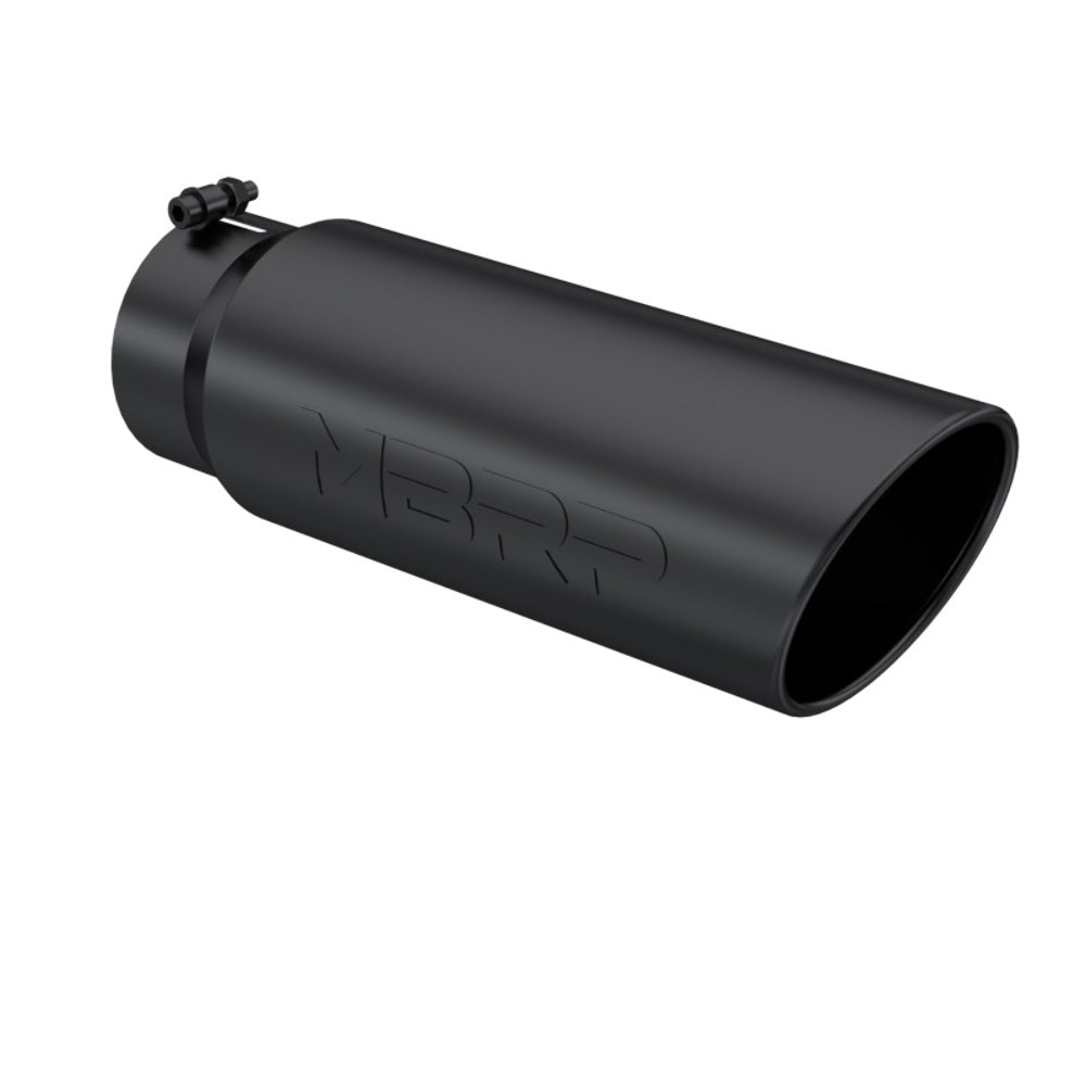 MBRP performance muffler T304 stainless steel black coated carbon fiber tip T5125BLK