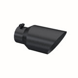 MBRP performance muffler T304 stainless steel black coated carbon fiber tip T5072BLK 4 inch inlet/outlet