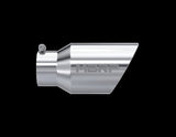MBRP performance muffler T304 stainless steel black coated carbon fiber tip T5072 4 inch inlet/outlet