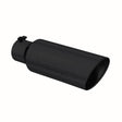 MBRP performance muffler T304 stainless steel black coated carbon fiber tip T5130BLK 4 inch inlet/outlet