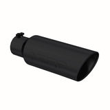MBRP performance muffler T304 stainless steel black coated carbon fiber tip T5130BLK 4 inch inlet/outlet