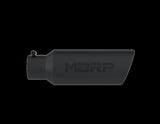 MBRP performance muffler T304 stainless steel black coated carbon fiber tip T5130BLK 4 inch inlet/outlet