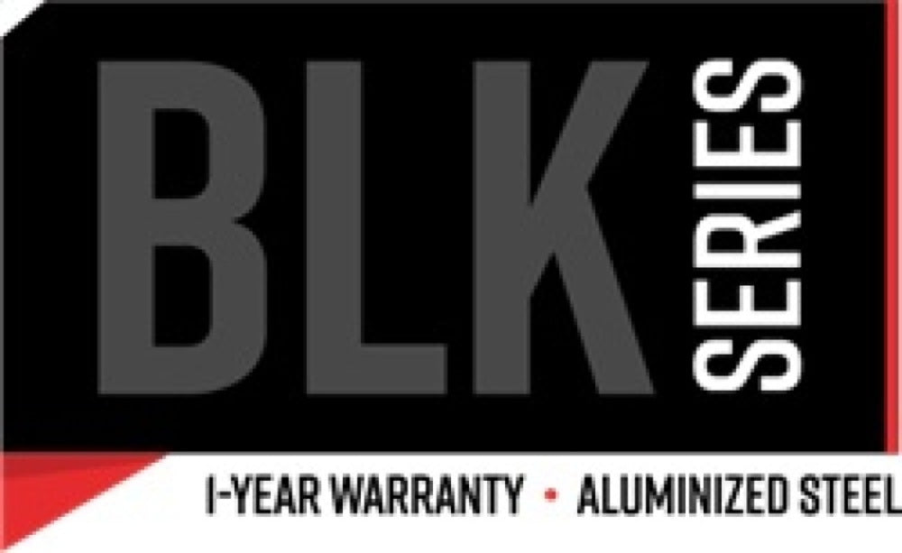 t Tip; 7in. O.D.; Rolled End; 4in. inlet 18in. in length; Black - T5126BLK MBRP Exhaust