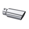 MBRP performance muffler T304 stainless steel black coated carbon fiber tip T5127 5 inch inlet/outlet