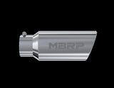 MBRP performance muffler T304 stainless steel black coated carbon fiber tip T5127 5 inch inlet/outlet