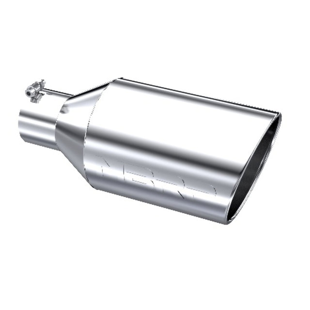 MBRP performance muffler T304 stainless steel black coated carbon fiber tip T5128 4 inch inlet/outlet
