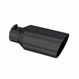 MBRP performance muffler T304 stainless steel black coated carbon fiber tip T5129BLK 5 inch inlet/outlet