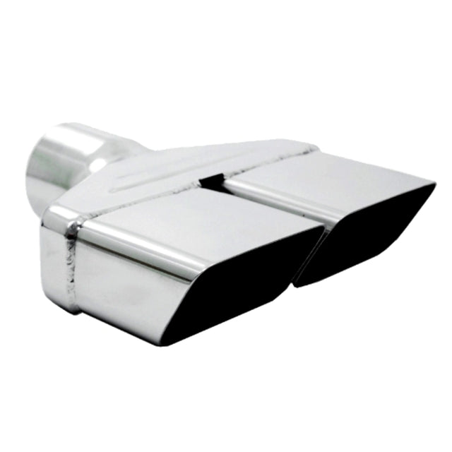 MBRP performance muffler T304 stainless steel black coated carbon fiber tip T5118 2 inch inlet/outlet