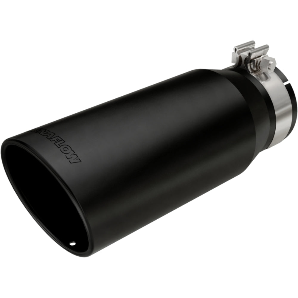 t Tip W/Clamp 5x13x4 ID Blk 35238 Magnaflow MagnaFlow Exhaust Products