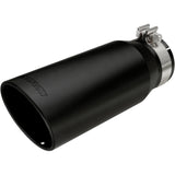 t Tip W/Clamp 5x13x4 ID Blk 35238 Magnaflow MagnaFlow Exhaust Products