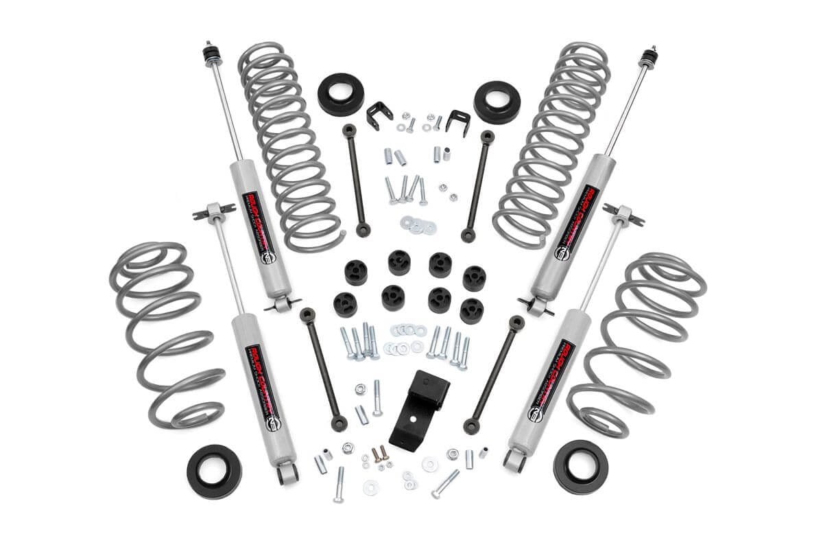 Lift kit for 2003-2006 Jeep Wrangler TJ by Rough Country