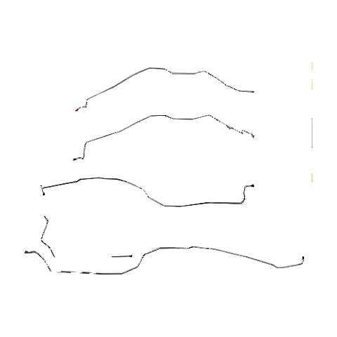 00-02 Chevy Tahoe Front Brake Line Kit 2WD Stainless Steel