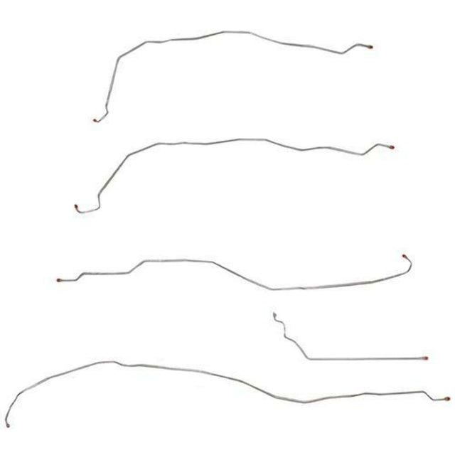 Front Brake Line Kit for 2001-2007 Chevy Silverado 2500 HD stainless steel