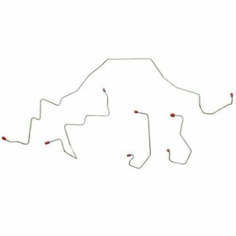 Front Brake Line Kit for 2001-2003 Ford F-150 2WD steel