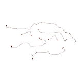 02-04 Ford Explorer Front Brake Line Kit No AdvanceTrac