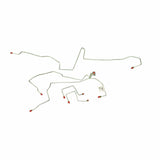 2002-2003 Ford Ranger Front Brake Line Kit 4WD AWABS Steel TKT0242OM