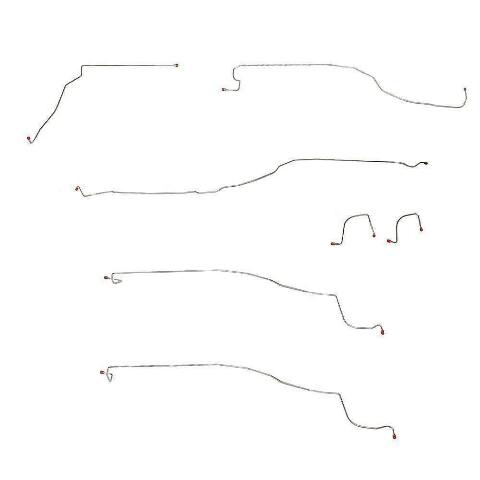 03-06 Chevrolet Suburban 1500 Front Brake Line Kit RWD Stainless Steel