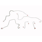 2005-2006 Ford F-250 Super Duty Front Brake Line Kit 4x4 Steel TKT0541OM