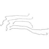 07-12 Chevrolet Silverado 2500HD/3500HD w/o code JL4 Front Brake Line Kit Stainless Steel