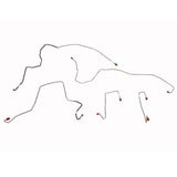 2006-2007 Ford F-250/F-350 Super Duty Front Brake Line Kit 4x4 Stainless TKT0741SS