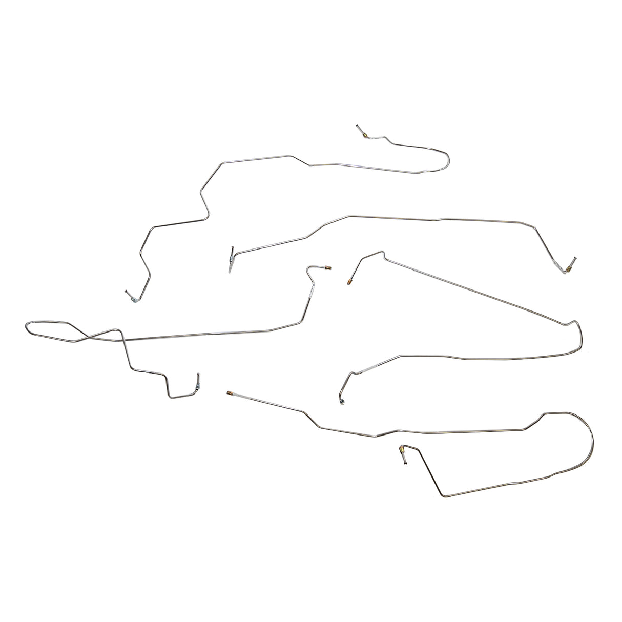 2008-2014 Chevrolet Tahoe Front Brake Line Kit 4WD Steel TKT0802OM