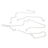 2008-2014 Chevrolet Tahoe Front Brake Line Kit 4WD Steel TKT0802OM