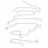 Front Brake Line Kit for 2009-2018 Chevy Silverado 1500 stainless steel