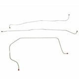 Front Brake Line Kit for 1955-1956 Chevy Series II 1/2 Ton Truck steel