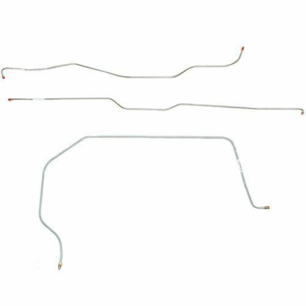 Front Brake Line Kit for 1957 Chevy Series II 1/2 Ton Truck short bed stainless steel