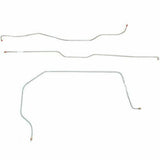 Front Brake Line Kit for 1957 Chevy Series II 1/2 Ton Truck short bed stainless steel