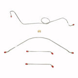 Front Brake Line Kit for 57-60 Ford F-100 Pickup stainless steel