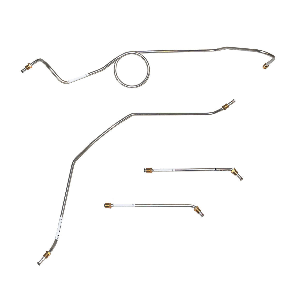 Front Brake Line Kit for 63-66 Chevy C10 2WD stainless steel